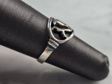 Load image into Gallery viewer, Womens Vintage Estate Sterling Silver Dolphin Ring 2.6g E1801