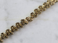 Load image into Gallery viewer, Womens Vintage Estate 14K Gold Diamond Tennis Bracelet 9.6g E1834