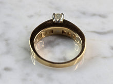 Load image into Gallery viewer, Womens Vintage Estate 14K Gold 1.5ct Diamond Ring, 6.6g E1838