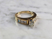 Load image into Gallery viewer, Womens Vintage Estate 14K Gold 1.5ct Diamond Ring, 6.6g E1838