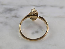 Load image into Gallery viewer, Womens Vintage Estate 14K Yellow Gold Diamond Ring, 2.3g E1839