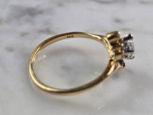 Load image into Gallery viewer, Womens Vintage Estate 14K Yellow Gold Diamond Ring, 2.3g E1839