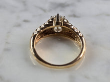 Load image into Gallery viewer, Womens Vintage Estate 14k Gold Diamond Stuller Ring 5.0g E1846
