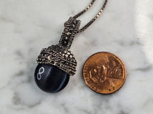 Load image into Gallery viewer, Womens Estate Sterling Silver Modernist Pendant &amp; Necklace 12.7g E1862