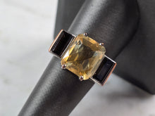 Load image into Gallery viewer, Womens Vintage Estate Sterling Silver Multi Stone Modernist Ring 9.2g E1897