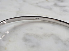 Load image into Gallery viewer, Womens Sterling Silver Opal Dragonfly Bangle Bracelet 12.3g E1901