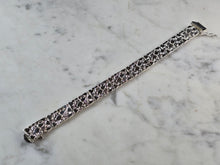 Load image into Gallery viewer, Mens Sterling Silver Nugget Bracelet 28.7g E1908