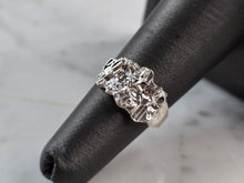 Load image into Gallery viewer, Womens Vintage Estate Sterling Silver Nugget Style Ring 2.0g E1911