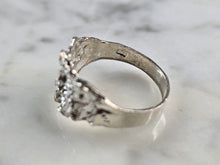 Load image into Gallery viewer, Womens Vintage Estate Sterling Silver Nugget Style Ring 2.0g E1911