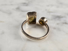 Load image into Gallery viewer, Womens Vintage Estate Sterling Silver Labradorite Ring 2.9g E1928