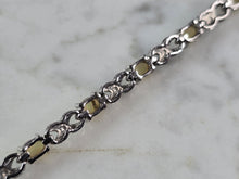 Load image into Gallery viewer, Womens Vintage Estate Sterling Silver Opal Tennis Bracelet 9.4g E1945