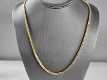 Load image into Gallery viewer, Mens Vintage Estate 14K Yellow Gold Cuban Link Necklace 15.4g E1949