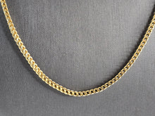 Load image into Gallery viewer, Mens Vintage Estate 14K Yellow Gold Cuban Link Necklace 15.4g E1949