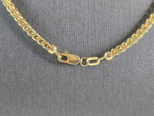 Load image into Gallery viewer, Mens Vintage Estate 14K Yellow Gold Cuban Link Necklace 15.4g E1949
