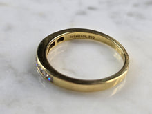 Load image into Gallery viewer, Womens Vintage Estate 18K Yellow Gold Diamond Tiffany &amp; Co Ring, 4.2g E1954