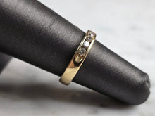 Load image into Gallery viewer, Womens Vintage Estate 14K Yellow Gold Diamond Ring 3.5g E1955