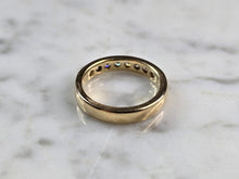 Load image into Gallery viewer, Womens Vintage Estate 14K Yellow Gold Diamond Ring 3.5g E1955