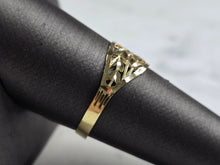 Load image into Gallery viewer, Womens 10K Yellow Gold Modernist Filigree Ring 1.3g E1961