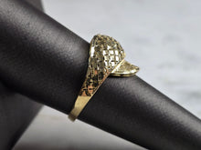 Load image into Gallery viewer, Womens 10K Yellow Gold Modernist Filigree Ring 1.7g E1965