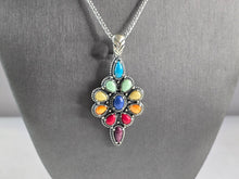 Load image into Gallery viewer, Womens Sterling Silver Carolyn Pollack Relios Pendant Necklace 16.7g #E1987