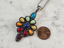 Load image into Gallery viewer, Womens Sterling Silver Carolyn Pollack Relios Pendant Necklace 16.7g #E1987