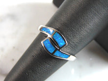 Load image into Gallery viewer, Womens Sterling Silver Modernist Opal Ring 3.0g E2021