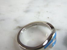 Load image into Gallery viewer, Womens Sterling Silver Modernist Opal Ring 3.0g E2021