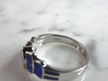 Load image into Gallery viewer, Womens Sterling Silver Modernist Opal Ring 3.6g E2024