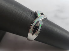 Load image into Gallery viewer, Womens Sterling Silver Modernist Opal Ring 4.0g E2133