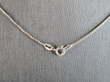Load image into Gallery viewer, Womens Sterling Silver Necklace W/ Topaz ? Stone Pendant 7.2g E2291