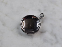 Load image into Gallery viewer, Womens Sterling Silver Blue Opal Sand Dollar Pendant 3.5g E2317