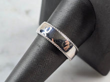 Load image into Gallery viewer, Mens Sterling Silver Wedding Band Ring 6.4g E2333