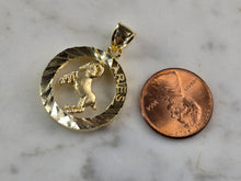Load image into Gallery viewer, Womens Vintage Estate Gold Tone Zodiac Aries Pendant E2374