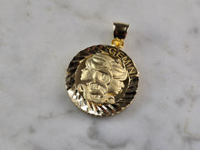 Load image into Gallery viewer, Womens Vintage Estate Gold Tone Zodiac Gemini Pendant E2383