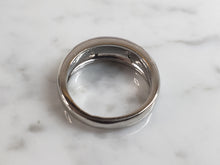 Load image into Gallery viewer, Womens Vintage Estate Sterling Silver Modernist Opal Ring 4.1g E2626