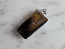 Load image into Gallery viewer, Womens Sterling Silver Modernist Blue Opal Pendant 10.1g E2800