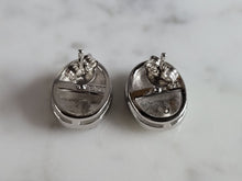 Load image into Gallery viewer, Womens Sterling Silver Modernist Opal Earrings 4.4g E2869