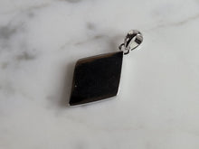 Load image into Gallery viewer, Womens Sterling Silver Modernist Blue Opal Pendant 3.2g E2875