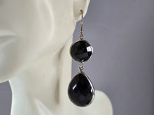 Load image into Gallery viewer, Womens Vintage Estate Sterling Silver Modernist Earrings 18.3g E3006
