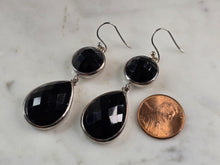 Load image into Gallery viewer, Womens Vintage Estate Sterling Silver Modernist Earrings 18.3g E3006