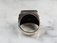 Load image into Gallery viewer, Mens Two Tone Sterling Silver Cannabis Marijuana Pot Weed Band Ring 11.2g E3013