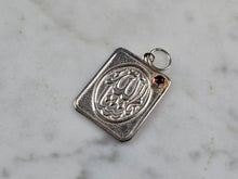 Load image into Gallery viewer, Vintage Sterling Silver Islamic Muslim Religious Charm Allah Pendant 0.6g E3035