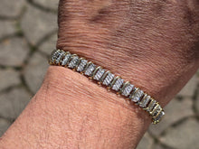 Load image into Gallery viewer, Womens Vintage Estate 14K Yellow Gold Diamond Bracelet 14.2g E3049