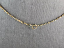 Load image into Gallery viewer, Womens Estate Sterling Silver Gold Tone Modernist Pendant Necklace 5.5g E3064