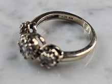 Load image into Gallery viewer, Womens Vintage Estate 10K Yellow Gold Diamond Ring 5.4g E3185