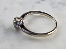 Load image into Gallery viewer, Womens Vintage Estate 14K &amp; 18K White Gold Diamond Ring Set, 6.4g E3186
