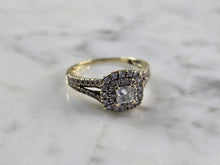 Load image into Gallery viewer, Womens Vintage Estate 14K Yellow Gold Diamond Ring 3.1g E3188