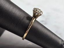 Load image into Gallery viewer, Womens Vintage Estate 14K Yellow Gold Diamond Ring 2.9g E3189