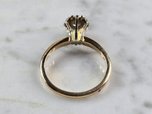 Load image into Gallery viewer, Womens Vintage Estate 14K Yellow Gold Diamond Ring 2.9g E3189