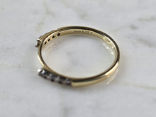 Load image into Gallery viewer, Womens Estate 14k Yellow Gold Lab Diamond Tasha R Ring Set 7.1g #E3191